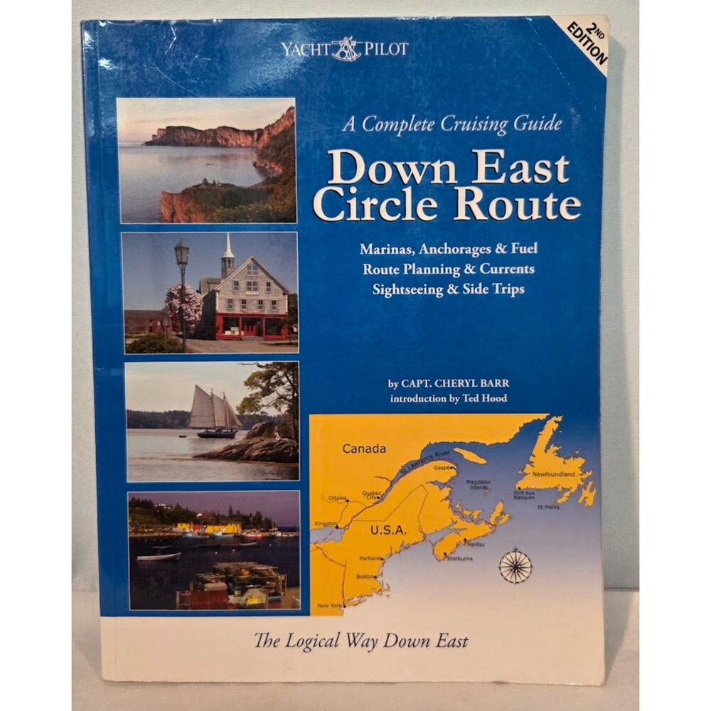 Down East Circle Route Cruising Guide Paperback 2nd Edition Yacht Pilot Sailing